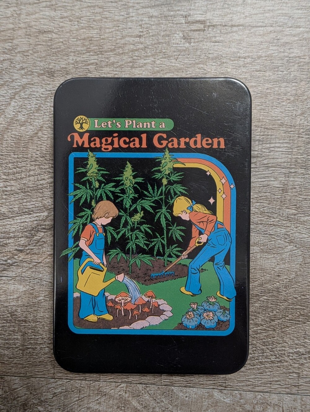 Stephen Rhodes Let's Plant A Magical Garden Stash Tin